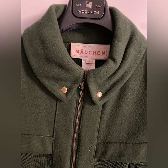 MÄDCHEN Womens Wool Blend Tunic - Green - Size Small - Picture 3 of 6